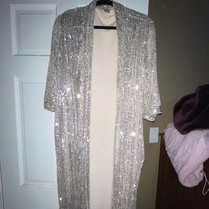 Smash + Tess Frosted Sequin Duster